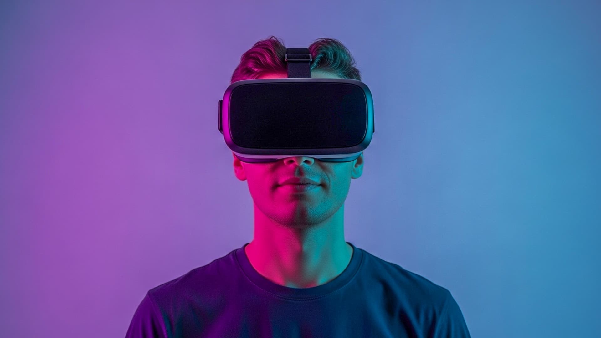 Futuristic Virtual Reality Hero
