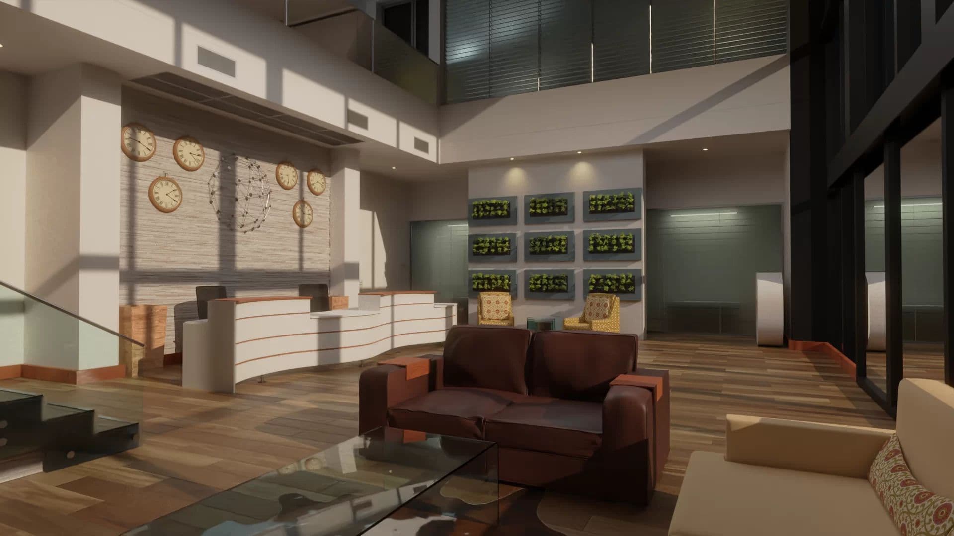 3D Reception Modeling